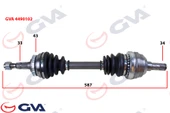 KOMPLE AKS SOL VECTRA A 1.8-2.0 88-95 -ASTRA F 92-98 -CALIBRA A 89-97 ABS Lİ 43DİŞ 587mm - 1