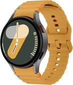 Movetime MT42X MT46X MT43A Amazfit GTS Bip 20mm Kordon Dekoratif Örgü Çizgili Spor Silikon Kayış - 5