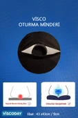 viscoday  Visco Oturma Simidi Ortopedik, Yastık Konforlu Ve Rahatlatıcı 43 X 43 X 9, D Model - 6