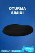 viscoday  Visco Oturma Simidi Ortopedik, Yastık Konforlu Ve Rahatlatıcı 43 X 43 X 9, D Model - 1