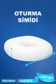 viscoday  Visco Oturma Simidi Ortopedik, Yastık Konforlu Ve Rahatlatıcı 43 X 43 X 9, D Model - 7