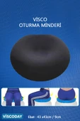 viscoday  Visco Oturma Simidi Ortopedik, Yastık Konforlu Ve Rahatlatıcı 43 X 43 X 9, D Model - 4