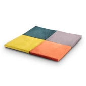 Homedius Happy Play Katlanır Yer Minderi Oyun Minderi Oyun Halısı - 120x120 cm  Antrasit 120x120 - 3