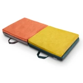 Homedius Happy Play Katlanır Yer Minderi Oyun Minderi Oyun Halısı - 120x120 cm  Antrasit 120x120 - 4