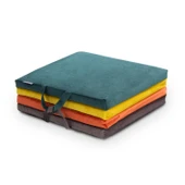 Homedius Happy Play Katlanır Yer Minderi Oyun Minderi Oyun Halısı - 120x120 cm  Antrasit 120x120 - 2