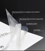 Xiaomi POCO X3 NFC NANO Full Arka Kaplama Esnek ULTRA İnce - SANDEX - EPU HD - 3