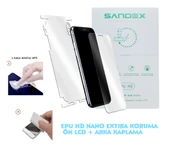 Xiaomi REDMİ 8A NANO Ön Ekran + Full Arka Kaplama SET Esnek ULTRA İnce - SANDEX - EPU HD - 1