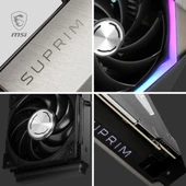 MSI VGA GEFORCE RTX 4090 SUPRIM LIQUID X 24G RTX4090 24GB GDDR6X 384B DX12 PCIE 4.0 X16 (3XDP 1XHDMI) Ekran Kartı - 5