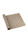 Efe Mark Premium Serisi Banyo - Küvet İçi Kaydırmaz Vantuzlu Oluklu Desenli Diktördgen Paspas 67,5 x 34,5 cm Krem - 2