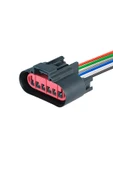 Pedal Bağlantı Soketi 6 Pin Kablolu - 1