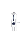 Cob LED Ampul G4 2W 3000K 3'lü ERD-266 - 2