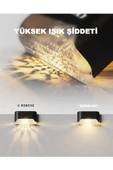 4 Adet L Solar Led Güneş Enerjili Su Geçirmez Köşebent Led Işık Merdiven Veranda Bahçe Aydınlatma - 3