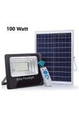 Cata CT-4648 100W Kumandalı Güneş Enerjili Solar Led Projektör Beyaz Işık (6500K) - 1
