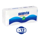 Servis Peçete 200 lü Ekonomik x 12 Adet - 1
