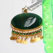 14 Ayar Taşlı şık Kolye Ucu thumbnail 2