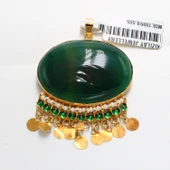 14 Ayar Taşlı şık Kolye Ucu thumbnail 1