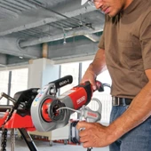 Rıdgıd 44878 Model 600-I 1/2''-1.1/4'' Elektrikli El Paftası - 6