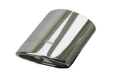 Egzoz Ucu Paslanmaz Krom Oval Universal - 3