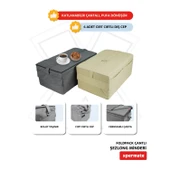 XPERMATE Katlanır Şezlong Minderi Fermuarlı Çantalı Cepli FoldPack 30x60x35cm Antrasit thumbnail 4