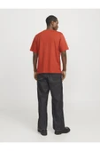 JACK JONES Erkek Kırmızı Bisiklet Yaka Tişört 12240121 - 3