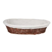 Hasır Ekmek Sepeti Oval Açık Büfe Sepeti Yılbaşı Sepeti Jumbo Boy 55 cm - 2