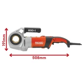 Rıdgıd 44878 Model 600-I 1/2''-1.1/4'' Elektrikli El Paftası - 7