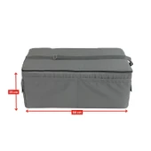XPERMATE Katlanır Şezlong Minderi Fermuarlı Çantalı Cepli FoldPack 30x60x25cm Antrasit - 3