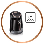 Arzum OKKA Minio Türk Kahvesi Makinesi -Siyah/ Bakır thumbnail 6