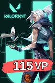 115 VP Valorant Points - 1
