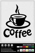 Ecce COFFEE STICKER 25 x 30 cm - 1