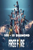 Garena 100 + 10 Diamonds Global - 1
