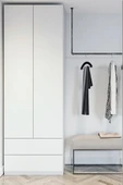 Ecce Mat Beyaz Kendinden Yapışkanlı Kaplama Folyosu 137 Cm X 1 Mt - 6