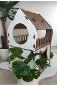 Ecce Teraslı Kedi Evi 5kg Ve Üzeri Kediler Için - 5