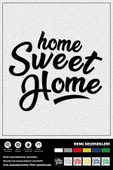 Ecce Home Sweet Home Stıcker 60 X 70 Cm Eru00103 thumbnail 1