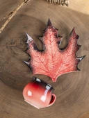 Çınar Handmade Kahve Fincanı  Kırmızı -150 ml. thumbnail 5