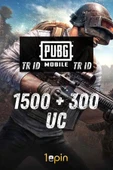 Pubg Mobile 1800 UC TR ID - 1