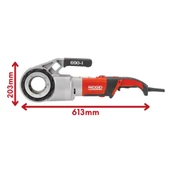 Rıdgıd 44933 Model 690-I 1/2''-2'' Elektrikli El Paftası - 7