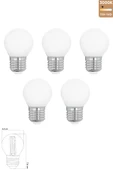 Heka LED Ampul 6W 3000K E27 (Gün Işığı) 5'li ERD-239 - 1