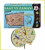 Ankebut Masa Takvimi Renkli Günleri ,ayları ,hava Olaylarını , Saatleri Ve Zamanı Öğreniyorum Materyali - 1