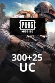 Mobile UC Kodu 300 + 25 UC ve - 1