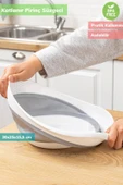 Pirinç Süzgeci Katlanır Makarna Süzgeci Silikon Mercimek Süzgeci Bpa Free - 4