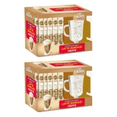 Cafe Crown Latte 16'lı Paket + Bardak Hediyeli x 2 Adet - 2