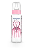 HANYMİSH CAM BİBERON 240 ML - PEMBE - 1