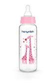 HANYMİSH CAM BİBERON 240 ML - PEMBE - 5