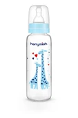 HANYMİSH CAM BİBERON 240 ML-MAVİ - 3