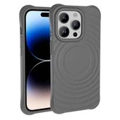 iPhone 14 Pro M-safe Şarj Özellikli Airbagli Mat Görünümlü Hepi Kapak thumbnail 1