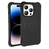 iPhone 14 Pro M-safe Şarj Özellikli Airbagli Mat Görünümlü Hepi Kapak thumbnail 6