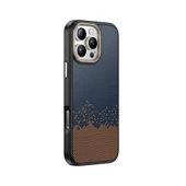 Apple iPhone 16 Pro Kılıf M-safe Şarj Özellikli Karbon Fiber Görünümlü Zore Antina Kapak - 8