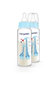 HANYMİSH CAM BİBERON 240 ML-MAVİ - 5
