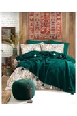 Boho Çift Kişilik Battaniyeli Nevresim Takımı - 1